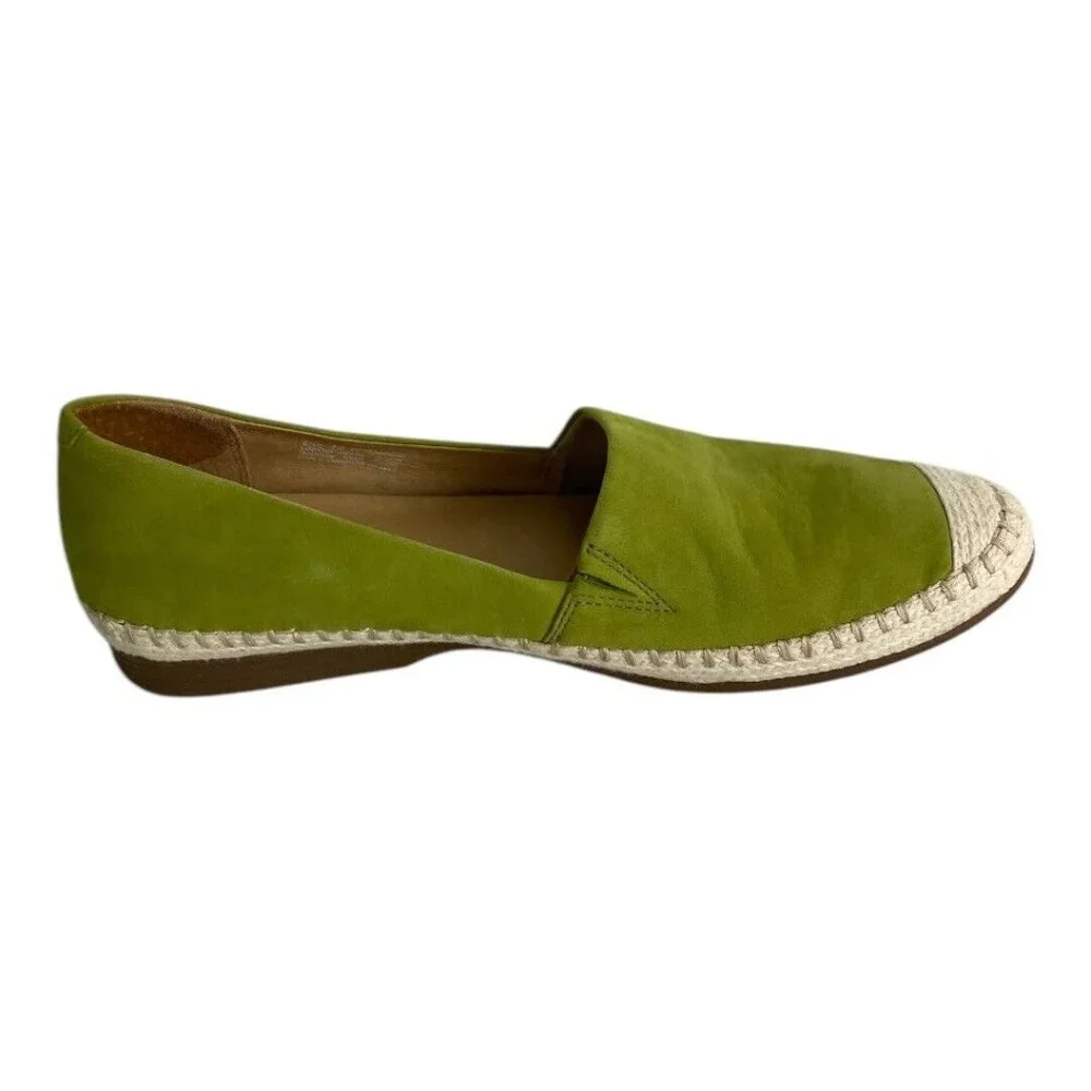 DANSKO Lesley Nubuck Slip-On Shoes Women's Size EU 42 (US 10-10.5) Green